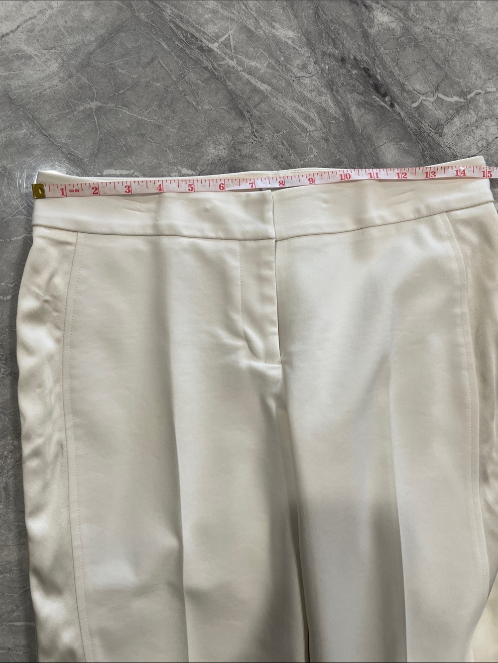 Cache Cream Satin-Look Blouse - Picture 5 of 6